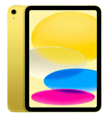 Apple iPad 10,9 tum Wi-Fi + Cellular 256 GB (utan strömadapter) - Gul