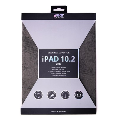 GEAR Tabletfodral, till iPad 10,2 tum / 10,5 tum (2019), med plats för Apple Pencil - Grå#5
