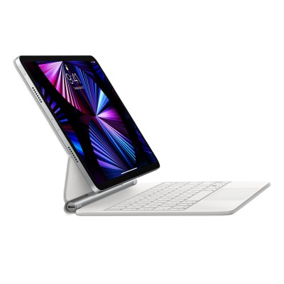 Apple Magic Keyboard till iPad Pro 11 tum (1/2/3/4:e gen) och iPad Air (4/5:e/M2 gen), svenskt - Vit#4