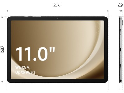 Samsung Galaxy Tab A9+ 5G, 11" 1920x1200 90Hz, 128 GB, GPS, Android - Silver#3