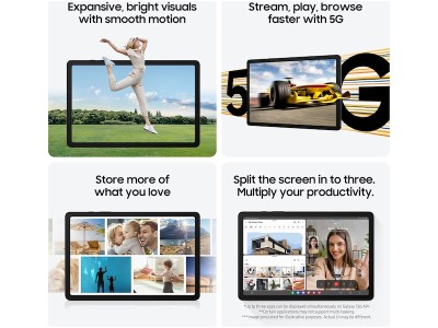 Samsung Galaxy Tab A9+ 5G, 11" 1920x1200 90Hz, 128 GB, GPS, Android - Silver#4