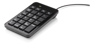 Numeriskt tangentbord DELTACO, 23 tangenter, 4 mediatangenter, USB