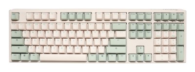 Ducky One 3 Matcha 100%, nordiskt, Cherry Red