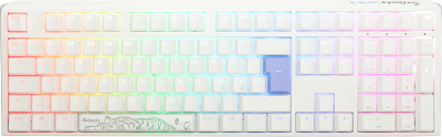 Ducky One 3 Pure White 100%, RGB, Cherry MX Blue