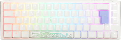 Ducky One 3 SF Pure White 65%, RGB, Cherry MX Blue - Vit