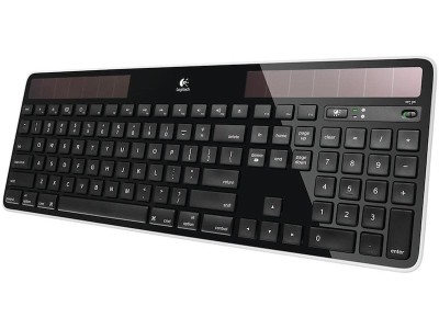 Logitech Wireless Solar Keyboard K750, UK layout, Unifying mottagare