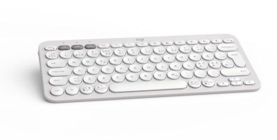 Logitech Pebble Keys 2 K380s, RF/Bluetooth, Easy-Switch, nordiskt - Vit#1