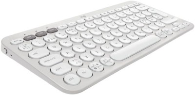 Logitech Pebble Keys 2 K380s, RF/Bluetooth, Easy-Switch, nordiskt - Vit#3