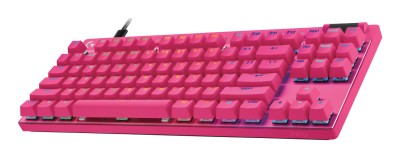 Logitech PRO X TKL RAPID Wired Gaming Keyboard Linear, Lightsync RGB - Rosa#3