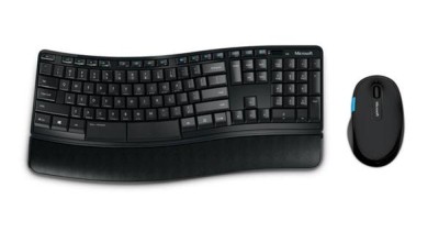 Microsoft Wireless Sculpt Comfort Desktop, USB, nordiskt - Svart#1