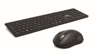 PORT Designs Full Size Wireless Keyboard and Mouse Combo, Bluetooth, laddningsbart, nordiskt#1