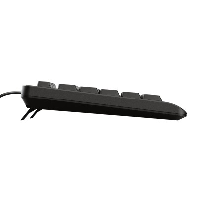 TRUST TK-150 spilltåligt tangentbord, USB - Svart#4