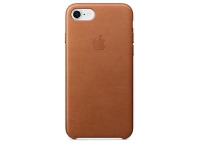 Apple iPhone 7/8 Leather Case - Sadelbrun