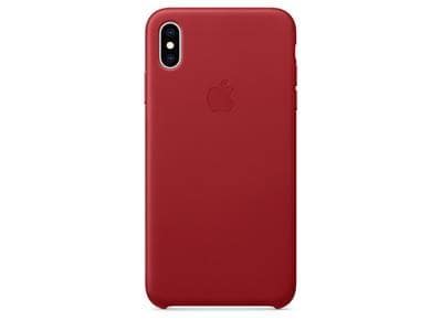 Apple iPhone Xs Max Leather Case - (PRODUCT)RED