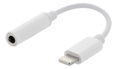 Deltaco Epzi Lightning to 3,5 mm Audio Adapter 