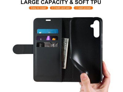 iiglo Galaxy A34 5G Plånboksfodral (svart) För A34 5G, fodral i läder#5