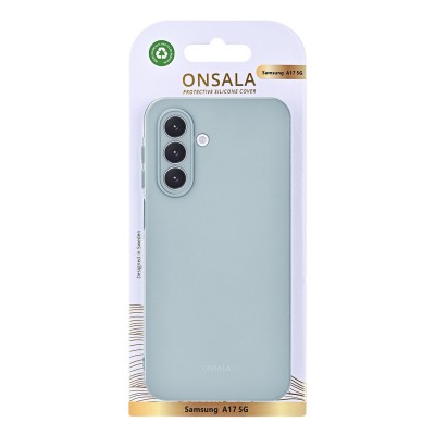 Skal ONSALA Back Silicone Touch Recycled Samsung Galaxy A17 5G  - Betong#2