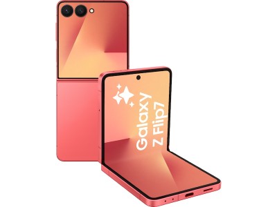 Samsung Galaxy Z Flip7 256 GB, 6.8" FHD+, 50/12/10 Mpixel kamera, Dual SIM, Android - Coral Red#1
