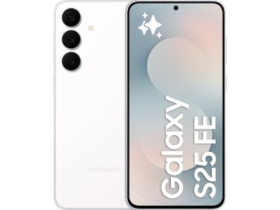 Samsung Galaxy S25 FE 128 GB, 6.7" FHD+, 50/12/10/12 Mpixel kamera, IP68, Dual SIM, Android - White#1