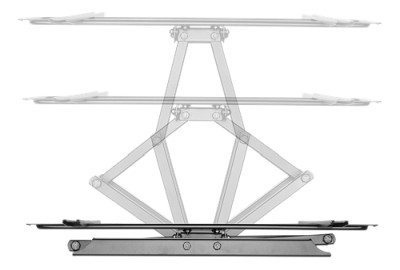 DELTACO,full-motion 3-way wall, 37"-70", 35kg, 200x200-600x400#4