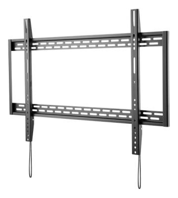 DELTACO Heavy-duty Fast TV-Väggfäste, 60-100", böjda och platta panele