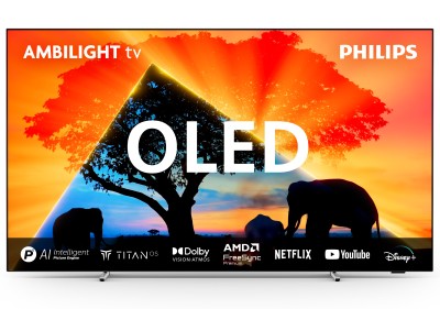 55" Philips 55OLED769 OLED Smart-TV, UHD/4K, 120Hz Gaming TV, Titan OS, 3-sidig Ambilight#1