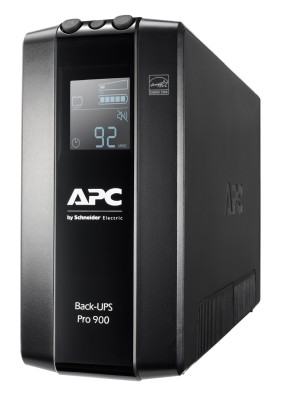 APC Back UPS Pro BR 900VA 6 Outlets AVR LCD Interface