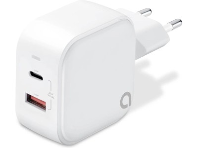Andersson WLC-G2200 - Strömadapter PD 35W USB-A + USB-C - Vit