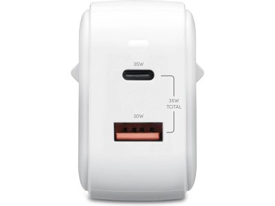 Andersson WLC-G2200 - Strömadapter PD 35W USB-A + USB-C - Vit#2