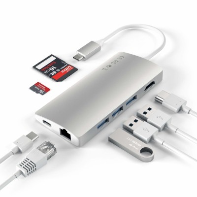 Satechi Type-C MultiPort Adapter 4K V2 - Silver#3