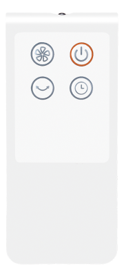 Golvfläkt Nordic Home 40cm, timer, låg ljudnivå, fjärrkontroll - Vit#3