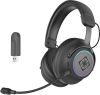 Deltaco_gaming DH440 Wireless Headset with 7.1 Surround, lightweight, black#1