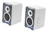 Edifier QR30 2.0 Desktop Active Speaker, 2x15W RMS, Bluetooth/USB-A, RGB - Vit