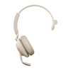 Jabra Evolve2 65 Link380c UC Mono, Bluetooth - Beige