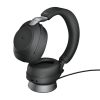 Jabra Evolve2 85 Link380a MS Stereo, Bluetooth, inkl. laddningsställ - Svart