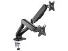 Andersson monitor dual desk mount 17-32" Skärmfäste för bordsmontage, två skärmar, max 9 kg, VESA 75x75/100x100 mm#1