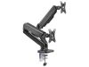 Andersson monitor dual desk mount 17-32" Skärmfäste för bordsmontage, två skärmar, max 9 kg, VESA 75x75/100x100 mm#5