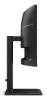 34" AOC CU34E4CV, Curved VA 3440x1440, 1 ms, 120Hz FreeSync, 1500R, höjdjusterbar, 2xHDMI/DP/USB-C 90W, högtalare, USB 3.2-hubb#9