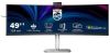 49" Philips 49B2U5900CH, Curved VA 5120x1440, 75Hz, 1800R, DisplayHDR400, höjdjusterbar, 2xHDMI/DP/USB-C 100W, LAN, högtalare, USB 3.2-hubb, webbkamera