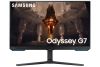 32" Samsung Odyssey G7 Smart 32BG700, IPS 4K/3840x2160, 1 ms, 144Hz G-Sync, höjdjusterbar, pivot, 2xHDMI/DP, LAN/WiFi/Bluetooth, högtalare, USB 3.2-hubb, fjärrkontroll#1