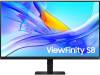 32" Samsung ViewFinity S8 S32D800UBU, IPS 4K/3840x2160, HDR10, höjdjusterbar, HDMI/DP/USB-C 90W, USB 3.2-hubb