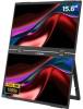 2x15.6" Verbatim Portable Dual Monitor Essentials, Full HD IPS 1920x1080, USB-C/MiniHDMI, högtalare#1