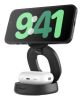 Belkin BoostCharge - Trådlöst laddställ - 2-in-1, Qi2, magnetic, foldable + växelströmsadapter - 15 Watt - svart#2