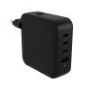 Hyper Hyperjuice 100W GaN Travel Charger med 3xUSB-C/1xUSB 3.0 - Svart#1