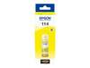 Epson EcoTank 114 Gul, 70 ml, 6200 sidor