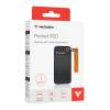 1 TB Verbatim Pocket SSD, USB 3.2 Gen2 - Svart/Orange#2
