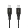 USB-kabel Belkin BoostCharge 240W USB-C till USB-C, USB 2.0, 1 meter - Svart