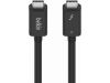 Belkin Thunderbolt 4 Kabel 2m (svart), 100W, 40gbps, 8K, Aktiv#2