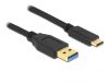 Delock SuperSpeed USB (USB 3.2 Gen 2) Cable TypeA to USB TypeC™ 3 m#1