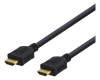 HDMI-kabel Deltaco, Ethernet, 4K@30Hz, 5 meter - Svart